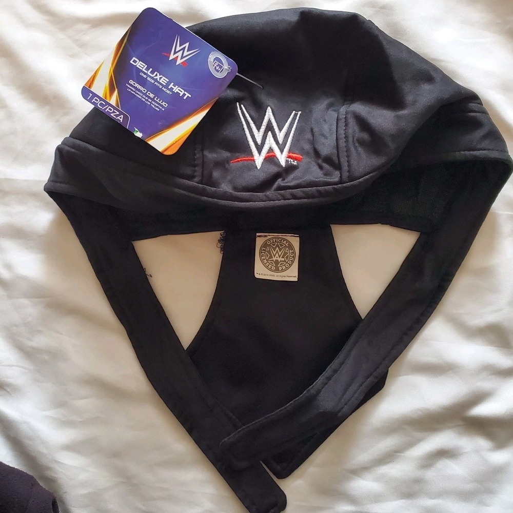 WWE WRESTLING BASH DELUXE CLOTH HAT ~ Birthday Party‎ Supplies Favors Costume